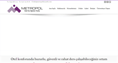 Desktop Screenshot of metropolkizyurdu.com